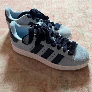 Adidas Navy and Light blue Sneakers